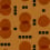 Carta da parati Rebel Dots Tres Tintas Barcelona Orange/Brown EF4902-3