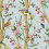 Toucans Fabric Charles Burger Ciel 2423002