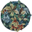 Robins Wood rond Rug Sanderson Forest Green 146508150001