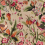 Pheasans Fabric Charles Burger Lin 2552002