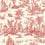 La Fayette Fabric Charles Burger Corail 1597003