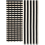 Alfombras Half Stripe Karpeta Black/White half-stripe-bw-200x300