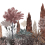 Papeles pintados panorámico Toscane Tenue de Ville Terracotta POE201503