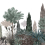 Papier peint panoramique Toscane Tenue de Ville Emeraud POE201518
