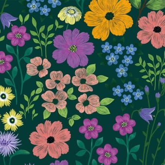 Fleurs des Champs Jeanne Panel