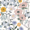 Papier peint panoramique Fleurs des Champs Suzanne Koziel Printemps CUST-SUZANNE