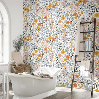 Papier peint panoramique Petites Fleurs des Champs Suzanne