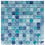 Mosaico Fashion quadrato Vitrex Azzurro 3800005