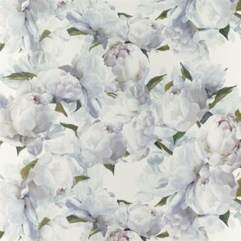 Peonia Zinc Wallpaper