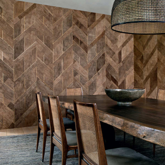 Murier Chevron Wall Covering