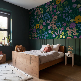 Panoramatapete Fleurs des Champs Jeanne