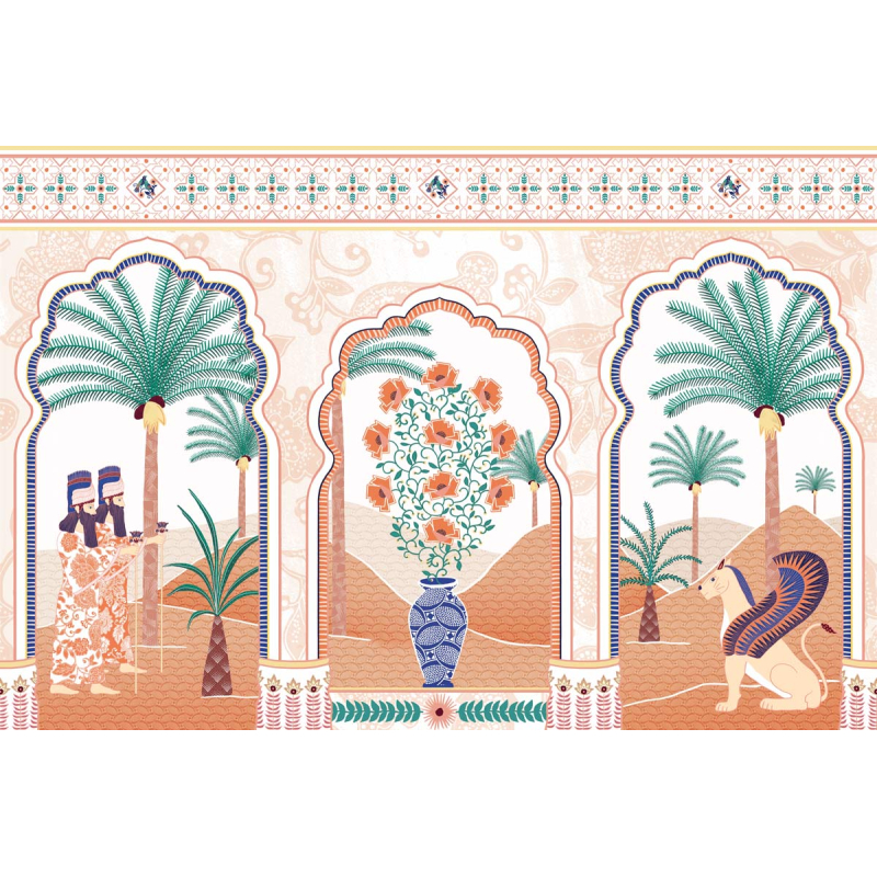 Fresque Assur Panel Maison Martin Morel