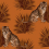 Papeles pintados panorámico Le Leopard Maison Images d'Epinal Savane  236982-104x280
