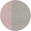 Mosaique rond Rug Yo2 Rose dragée MQ3.01.1-FOLLY SOFT-200