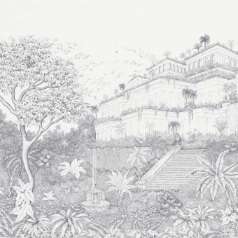 Papier peint panoramique Jardin Suspendu