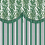 Papier peint panoramique Malmaison Le Grand Siècle Vert PP-MALM-VERT-2