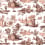 Toile de Jouy Panel Le Grand Siècle Beige Rosé PP-JOUY-BR-2