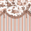Papier peint panoramique Toile de Jouy Impériale Le Grand Siècle Beige Rosé PP-JOUY-IMPE-BR-2