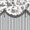 Papier peint panoramique Toile de Jouy Impériale Le Grand Siècle Graphite PP-JOUY-IMPE-GR-2