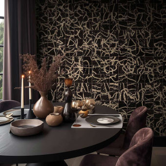 Papier peint panoramique Homata Zelliges Hammamet