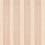Tissu Hanover Stripe Zoffany Tuscan Pink ZARW333359