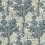 Italian Garden Fabric Zoffany Indigo ZART322767