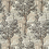 Italian Garden Fabric Zoffany Empire Grey ZART322768