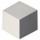 Cubic cement Tile Bisazza Platino cubic-platino