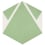 Piastrella di cemento Plisados Bisazza Jade C plisados-jade-c