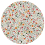 Carta da parati rotonda Herbier Koziel Jardin tropical CIRC-CF01