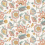 Samode Wallpaper Osborne and Little Terracotta/Airforce W7905-01