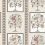 Taniska Wallpaper Osborne and Little Eucalyptus/Charcoal W7906-04