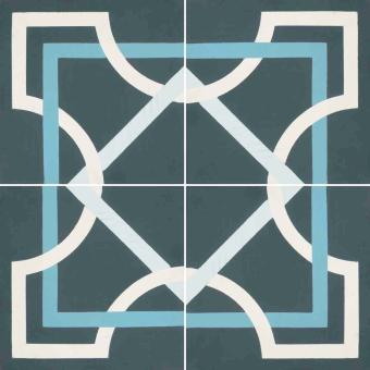 Baldosa hidráulica alfombras