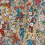 Hollyhocks Wallpaper House of Hackney Autumn 1-WA-HOL-DI-AUT-XXX180X300cm