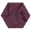 Hexagon Acoustical Wallcovering Muratto Grape hexagon_grape