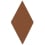 Piastrella Losange Pastel Gwilen Brun Tabac M076044BTPC