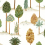 Foresta Fabric Osborne and Little Gold F7892-01