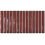 Porcelain stoneware Mosaic Carodeco Rouge kitkat-rouge