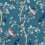 Papel pintado Birds Prosperity Coordonné Sapphire B00123