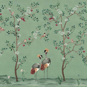 Papeles pintados Crowned Crane