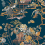 Sacred Pheasants Wallpaper Coordonné Sapphire B00113