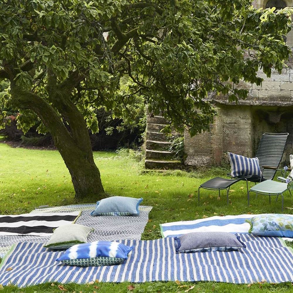 Sgabello Da Esterno Con Seduta In Tessuto - Alex | Contral - Foto 12