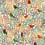 Papier peint panoramique Paradis Caché Ressource Orange PC09L