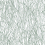 Papeles pintados panorámico Herbes Folles Ressource Vert/Blanc HF08L
