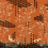 Carta da parati panoramica Tetris Chinoiseries Tres Tintas Barcelona Orange M5004-1