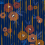 Broken Poppies Wallpaper Tres Tintas Barcelona Blue PL5004-2