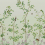 Papeles pintados panorámico Bird & Bluebell Little Greene Pea green bird-bluebell-pea-green