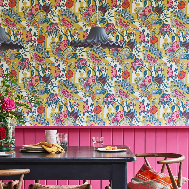Pineapple Garden Wallpaper - 1838