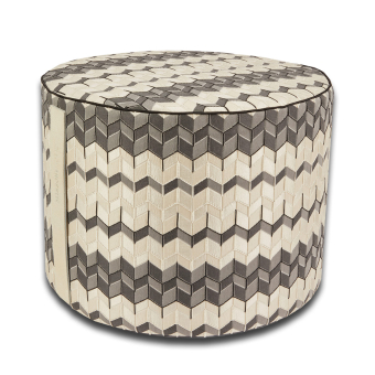 Pouf cylindrique Tread