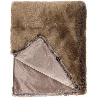 Blue Fox Throw